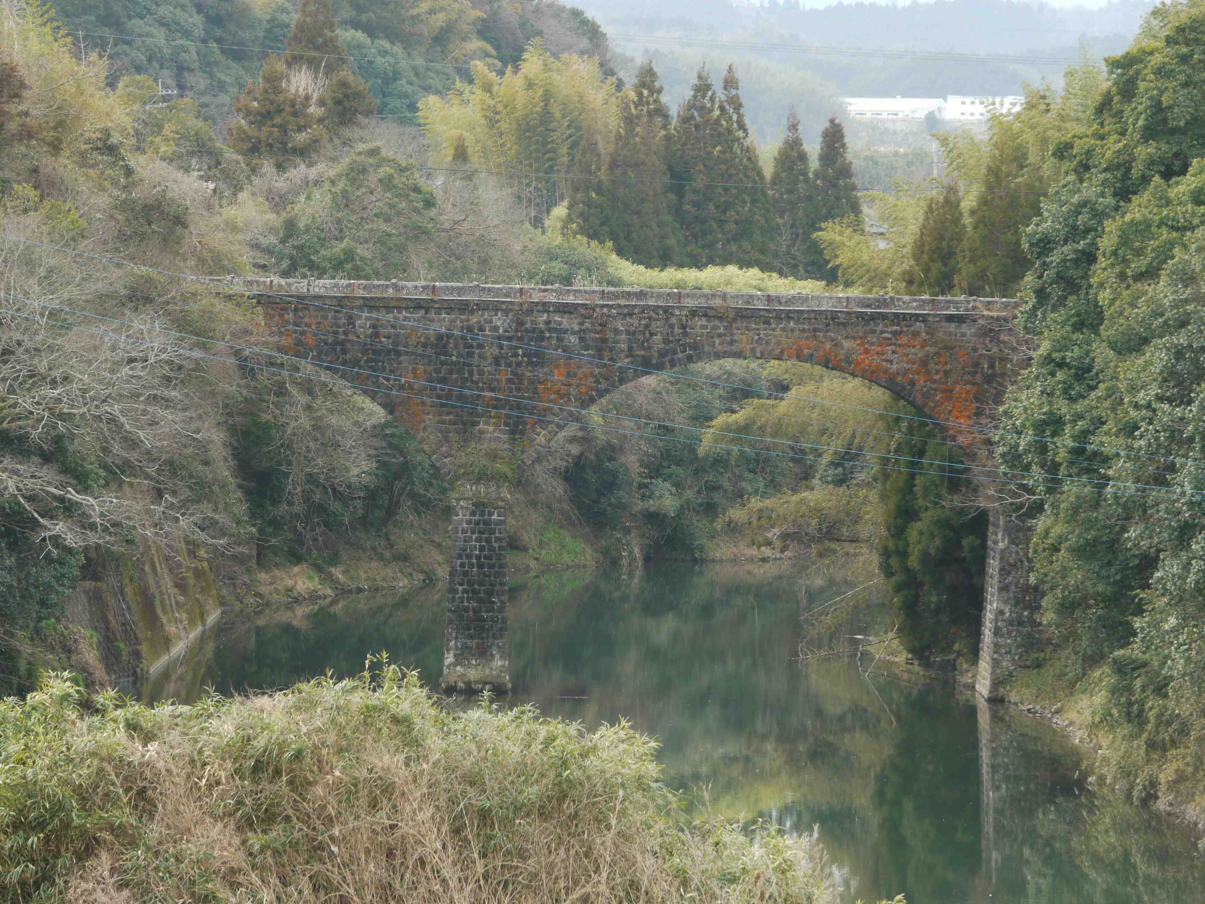 Innaimachi stone bridge nearby Usa