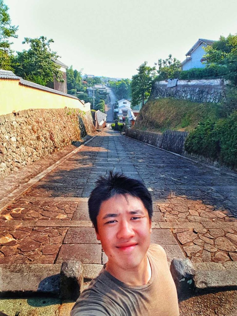 Without doubt, one of the best spots to take a selfie in Kitsuki.