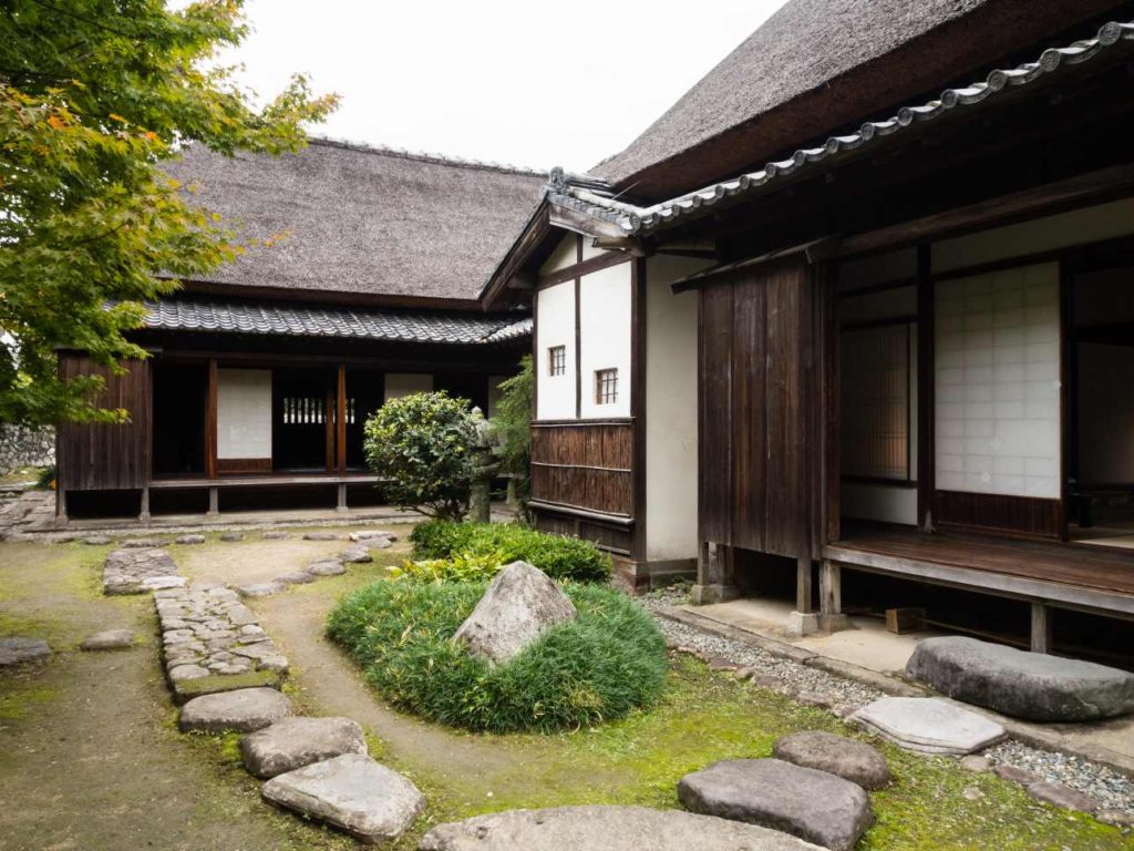 The Ohara residence surroundings in Kitsuki