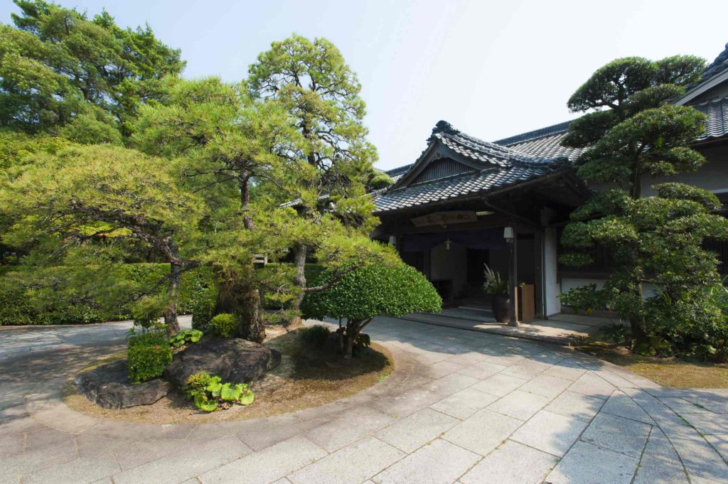 The Tekizansō is one of the cultural properties in Hiji.