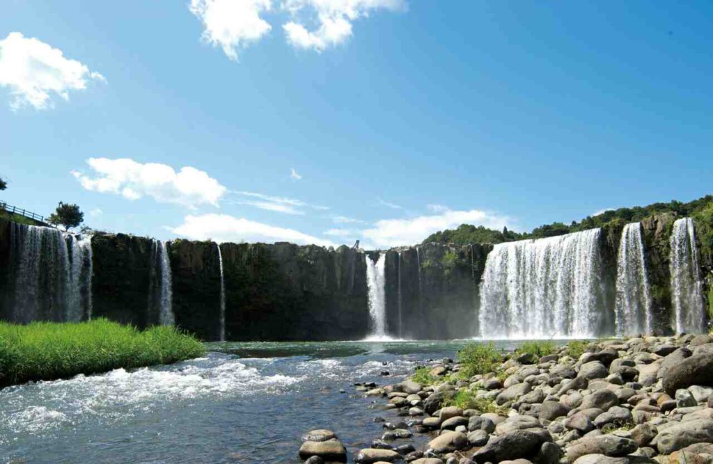 The Harajiri Falls in Bungoono