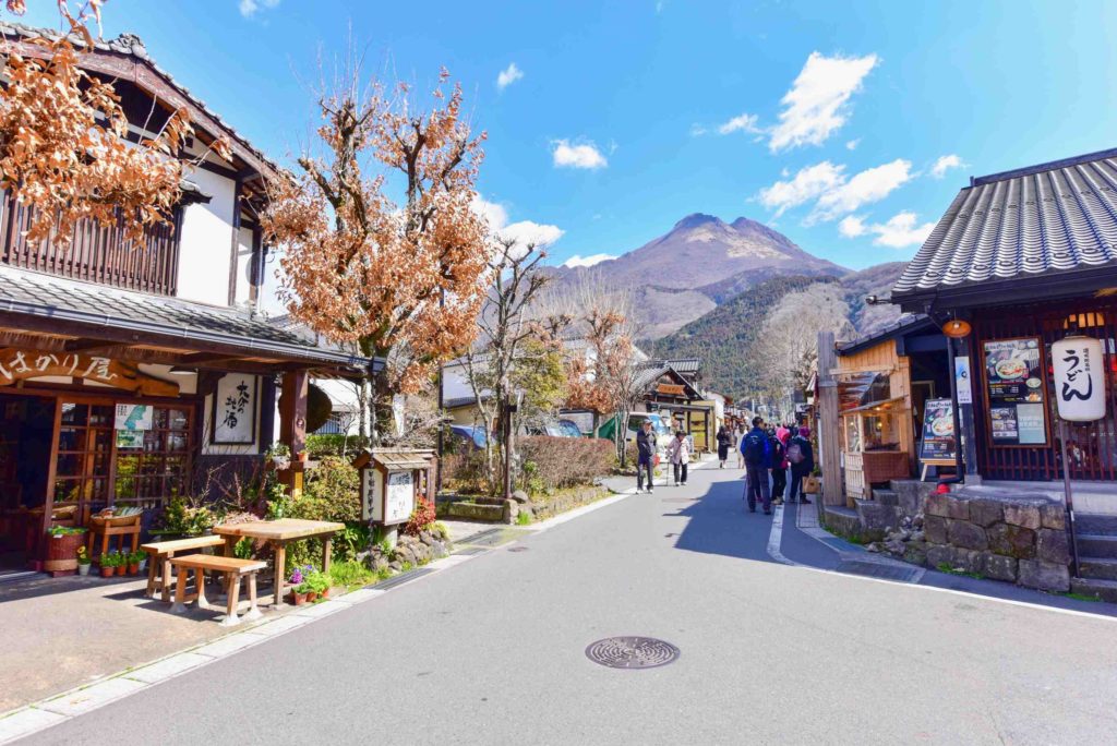 Yufuin, an onsen town near Oita