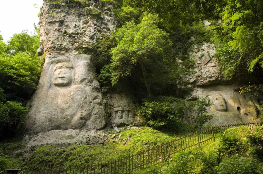 Kumano Magaibutsu - A scenic site in the Kunisaki peninsula