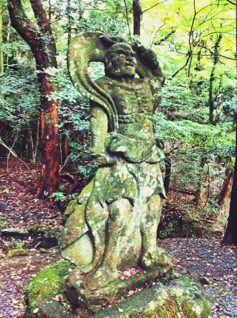 Nio statue at Monjusenji