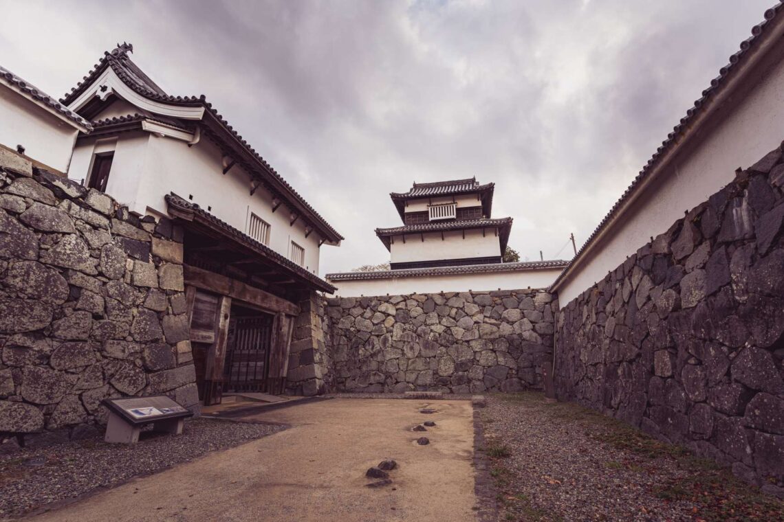 Entrance gate of Fukuoka Castle