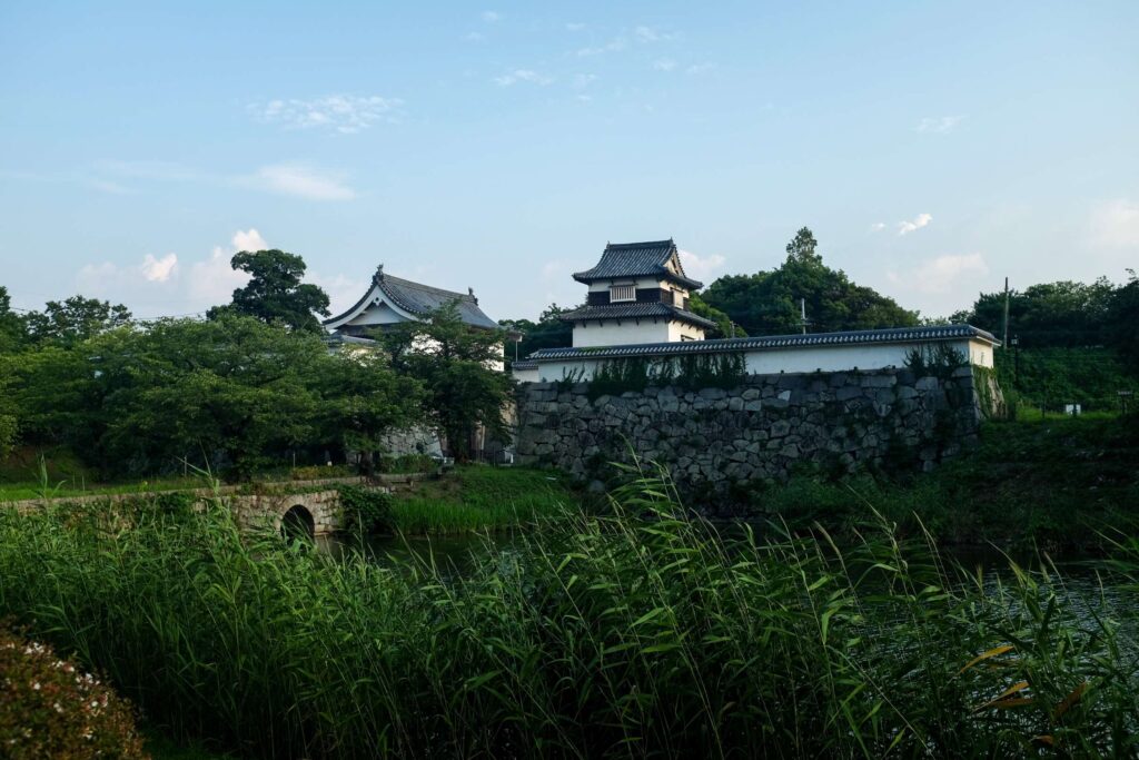 Fukuoka castle outside