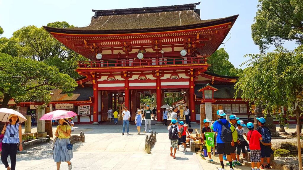 Dazaifu Tenmangu gate 4