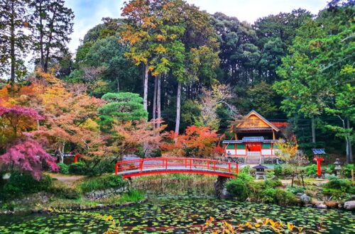 Oharano Shrine Pond