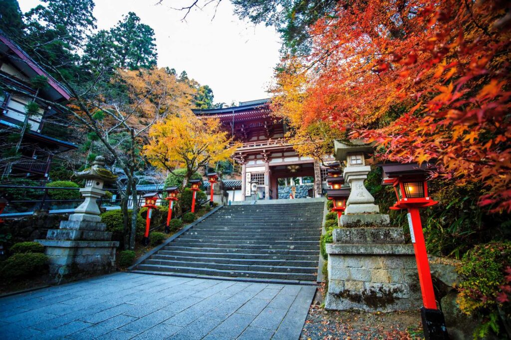 Kurama Dera Temple Gate