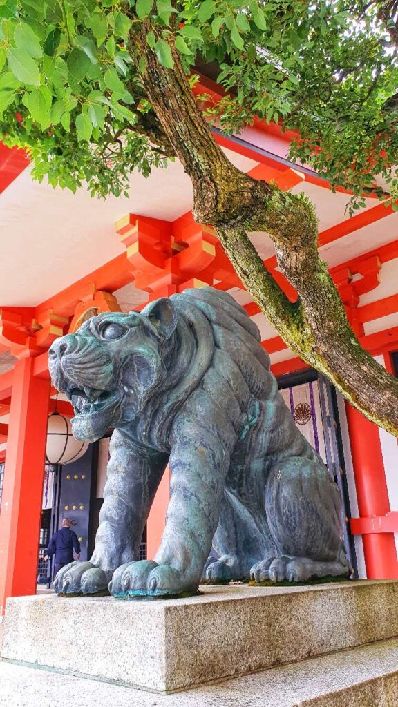 Tiger at Kurama dera temple