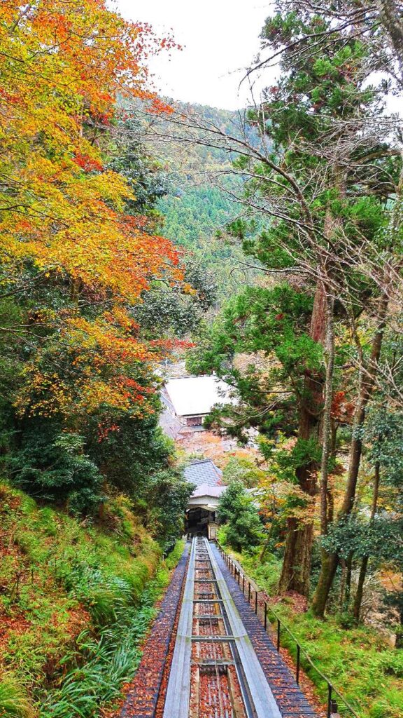 Cable Car view at Kuramadera