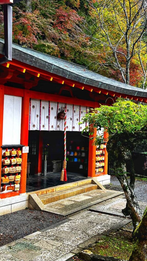 Mini shrine at Kuramadera