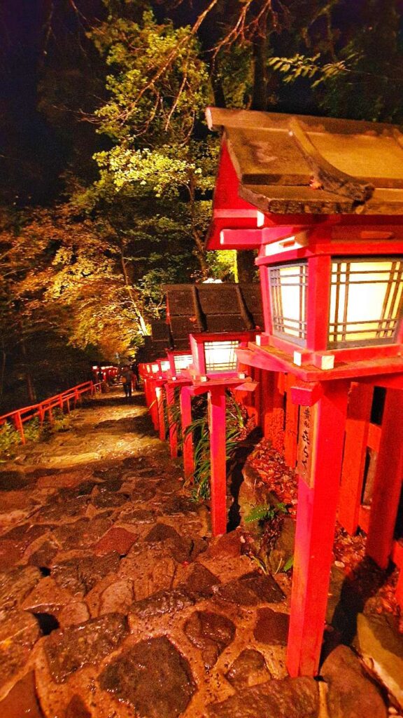 Kifune Shrine stairs 3