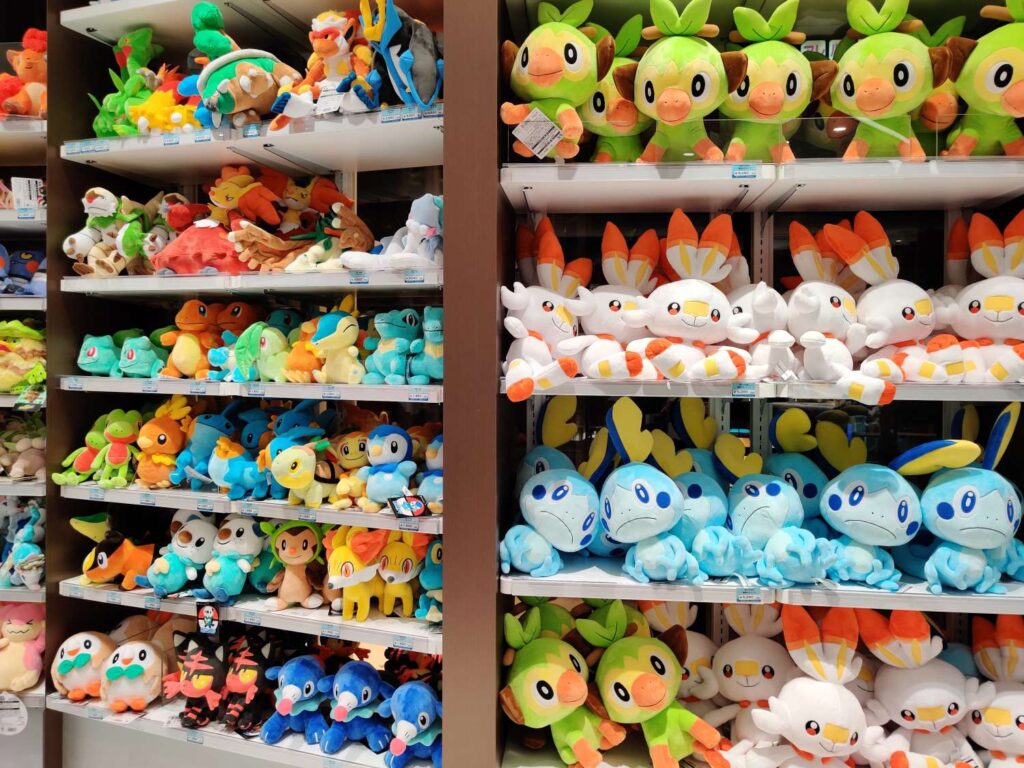 Pokemon Center Kyoto merchandise