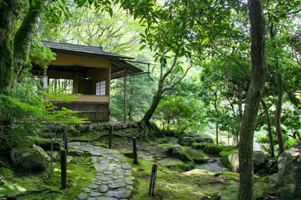 Former Chikurin-in Temple garden