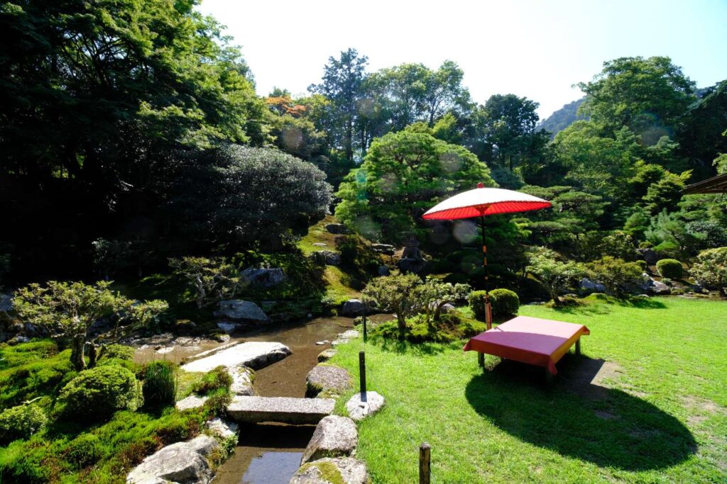 Former Chikurin-in Temple garden