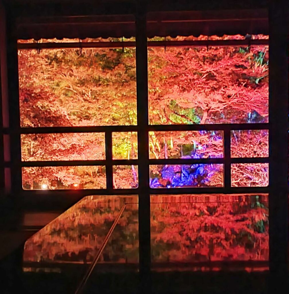 Former Chikurin-in Temple light up