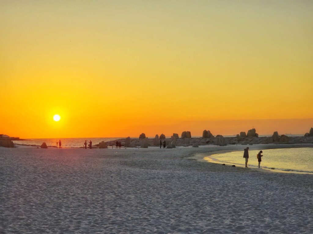 Shirarahama Beach sunset