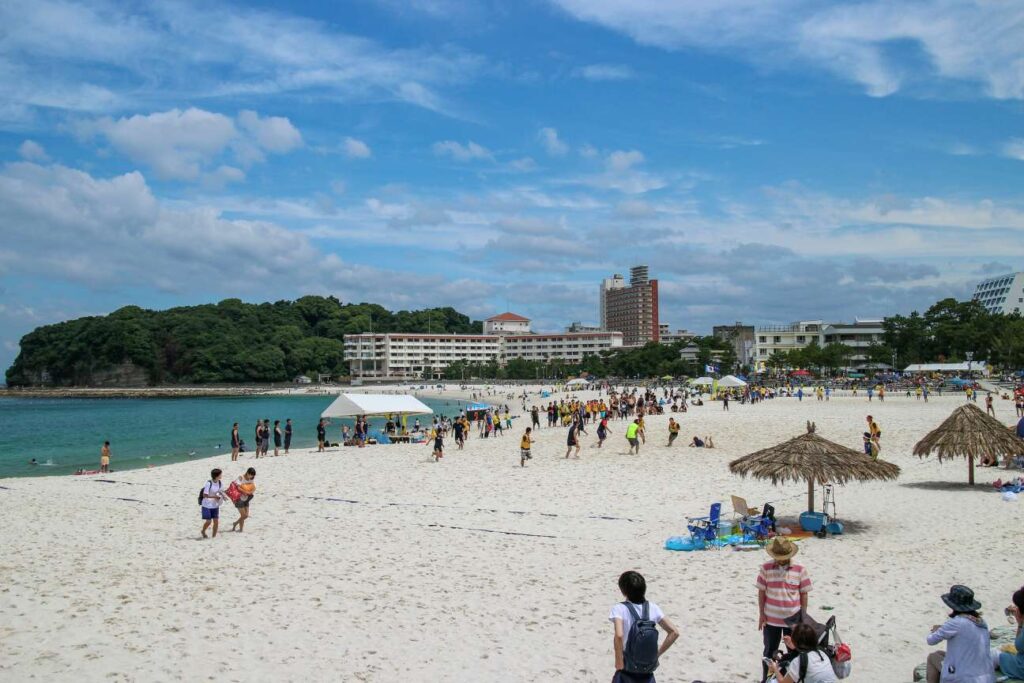 Shirarahama Beach summer