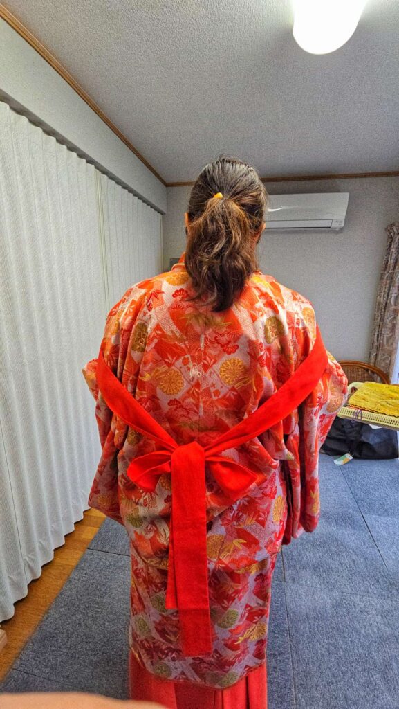 Dressing up at Daimonzaka