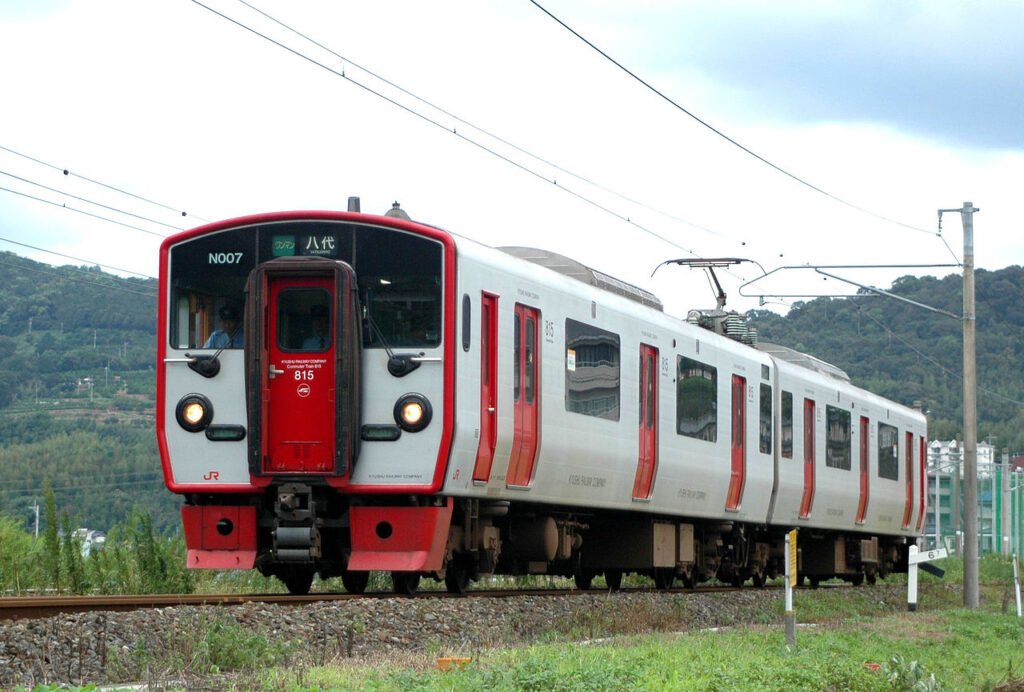 Local train in Japan