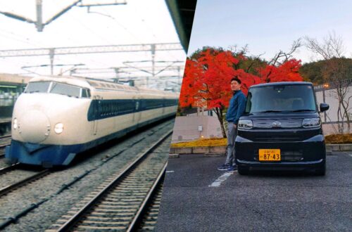 Japan driving vs train