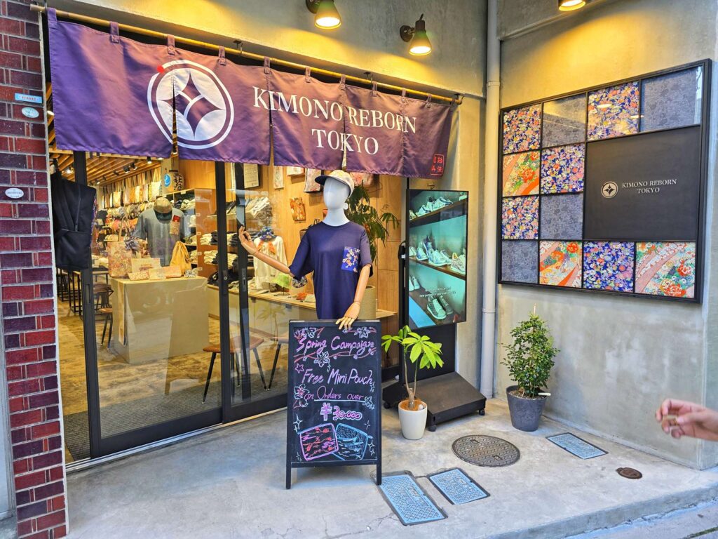 Kimono Reborn near Asakusa